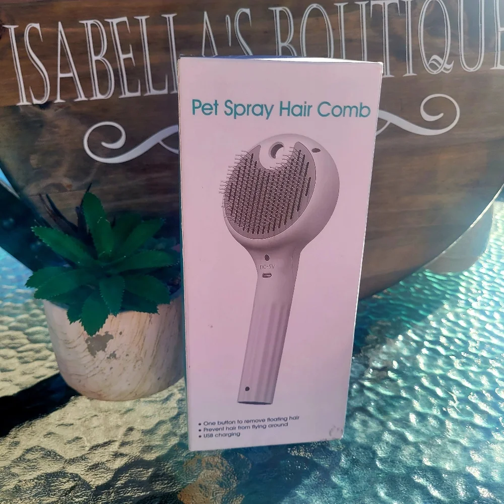 Atlamia Pet Spray Hair Comb